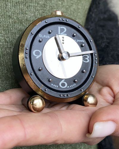 Horloge Aveugle Malvoyant – URSS – Mécanique Réveil