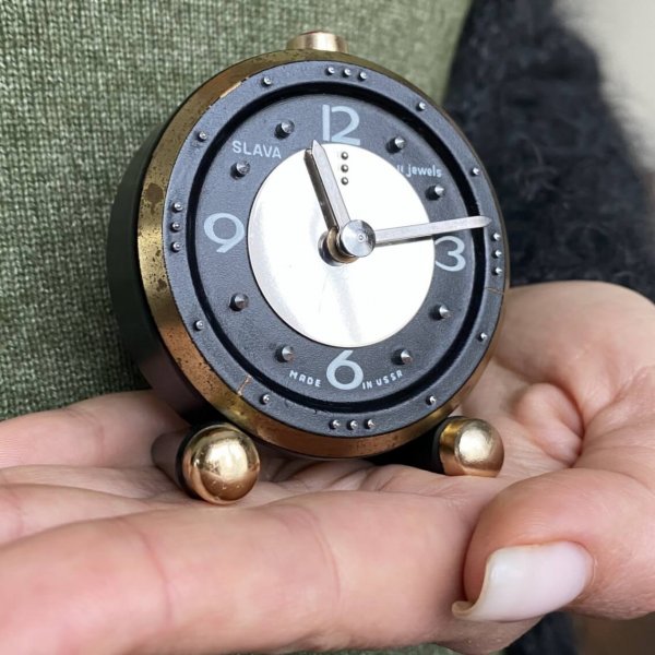 Horloge Aveugle Malvoyant – URSS – Mécanique Réveil