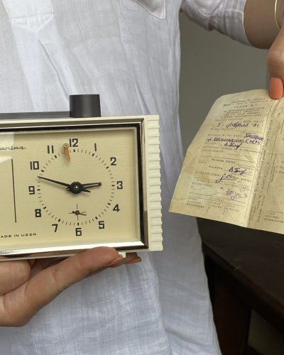 Horloge Échec – URSS – 1991 – Yantar – Ambre