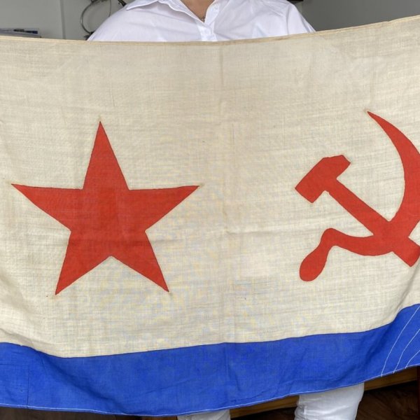 Drapeau Authentique - Navire - Algérie ⋆ Soviet in Paris