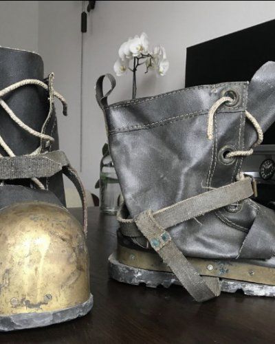 Chaussures Bottes Scaphandrier Russe URSS