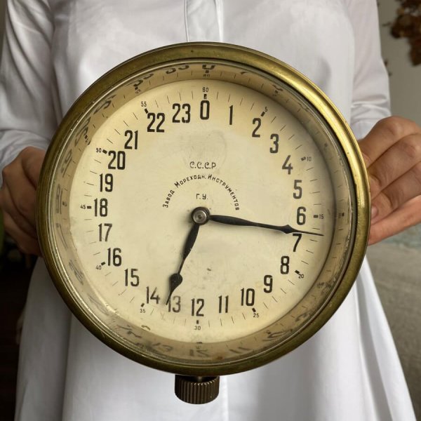 Horloge Militaire Marine Soviétique – Sous-marin – Léningrad – 24 Heures