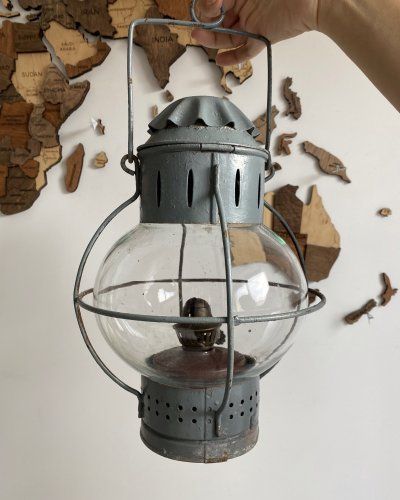 Lampe Globe – Marine Soviétique – Kérosène