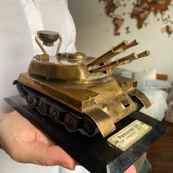 Modèle Laiton – Cadeau Officier – ZSU-23-4 Shilka – 1974