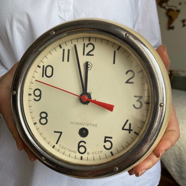 Horloge Marine Soviétique – 1988 – Antimagnétique
