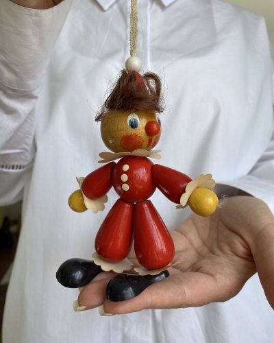 Jouet – Divers – Années 60 – Figurine Soviétique – Arbre Noël