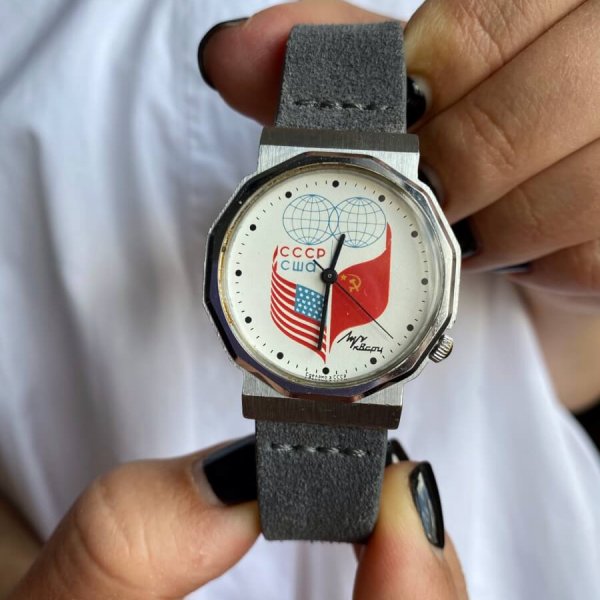Montre Luch – Amitié USA URSS – Quartz