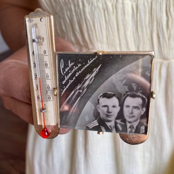 Thermomètre Conquête Spatiale – Gagarin – Titov