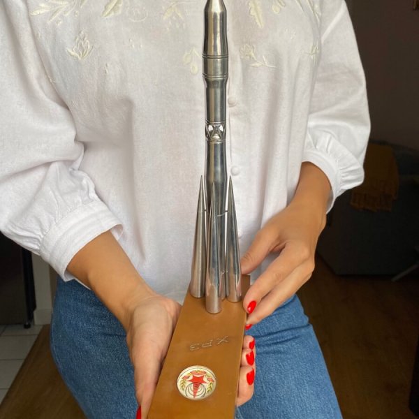 Modèle Fusée Soyuz URSS – Aluminium Bakélite