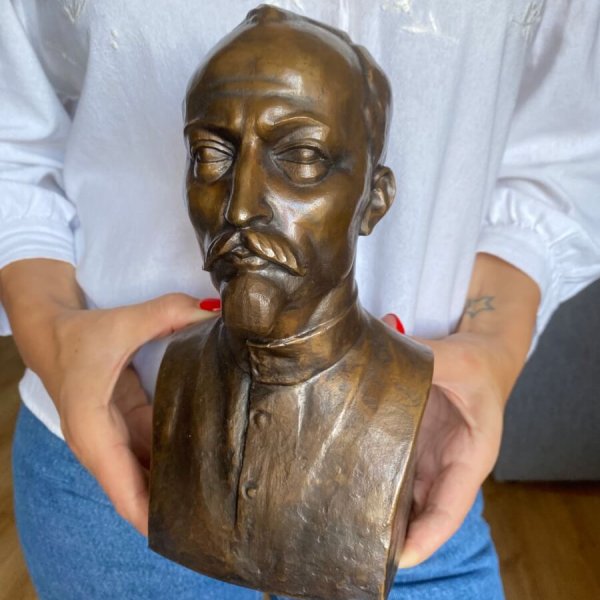 Buste Bronze Dzerjinski – Dédicacé – 1986