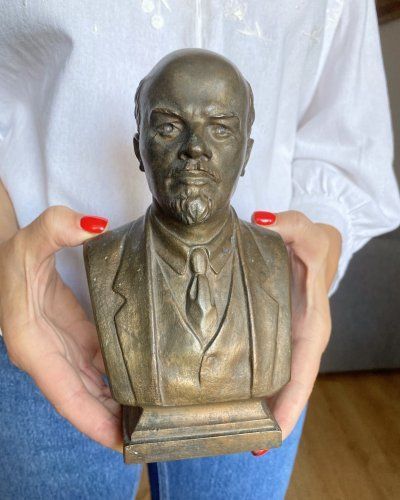 Buste Lénine – Sculpteur Rabine 1959 – Bronze