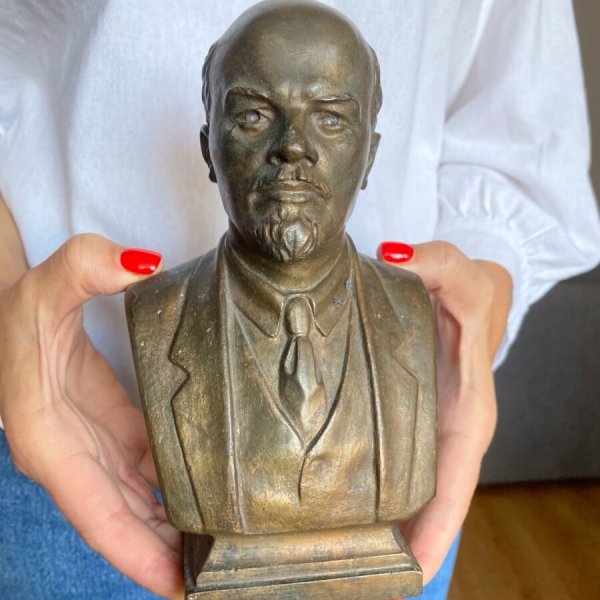 Buste Lénine – Sculpteur Rabine 1959 – Bronze