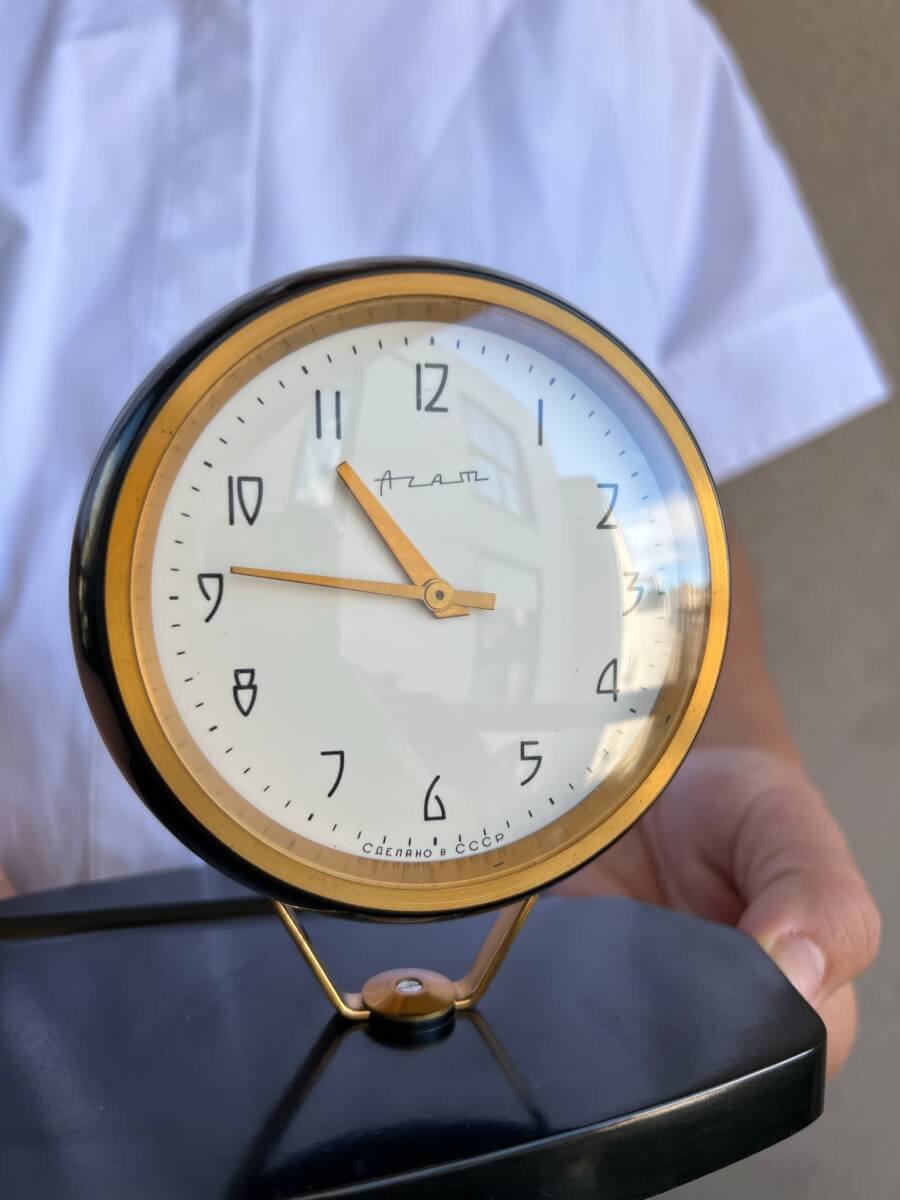 Horloge Bureau Conquête Spatiale - Agat