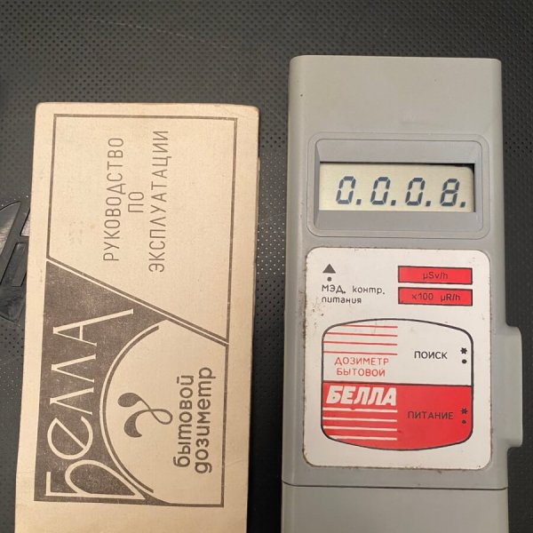Compteur Geiger Tchernobyl – Bella – Neuf