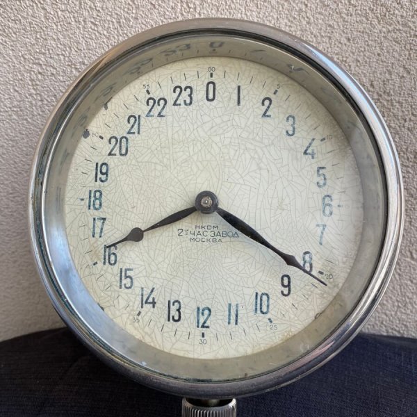 Rare Horloge 24 Heures Sous Marin Soviétique – WW2