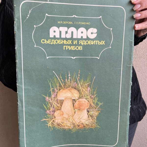Atlas Champignons Soviétique – Comestibles Poisonneux