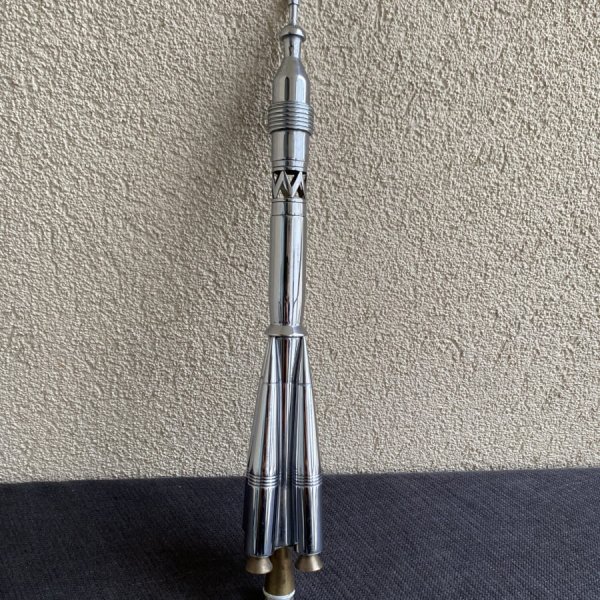 Modèle Fusée Soyuz – Laiton Chromé