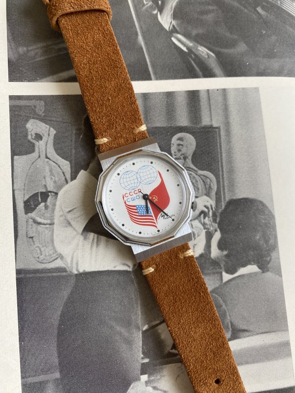 Montre Luch – Amitié USA URSS – Quartz