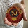 Ecusson Brodé Main JO 1980 - URSS