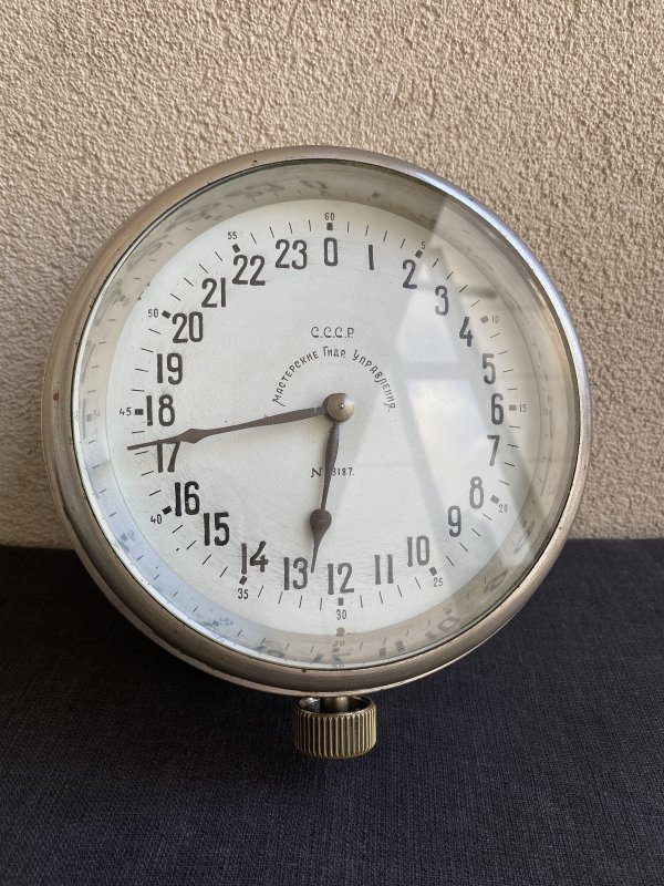 Rare Horloge 24 Heures Sous Marin Soviétique – WW2