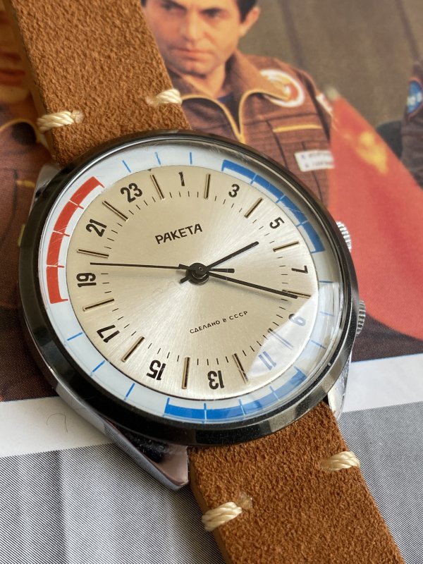 Montre Raketa – Mouvement 24 Heures – Sous-Marinier – 444012 – Neuve – Image 2