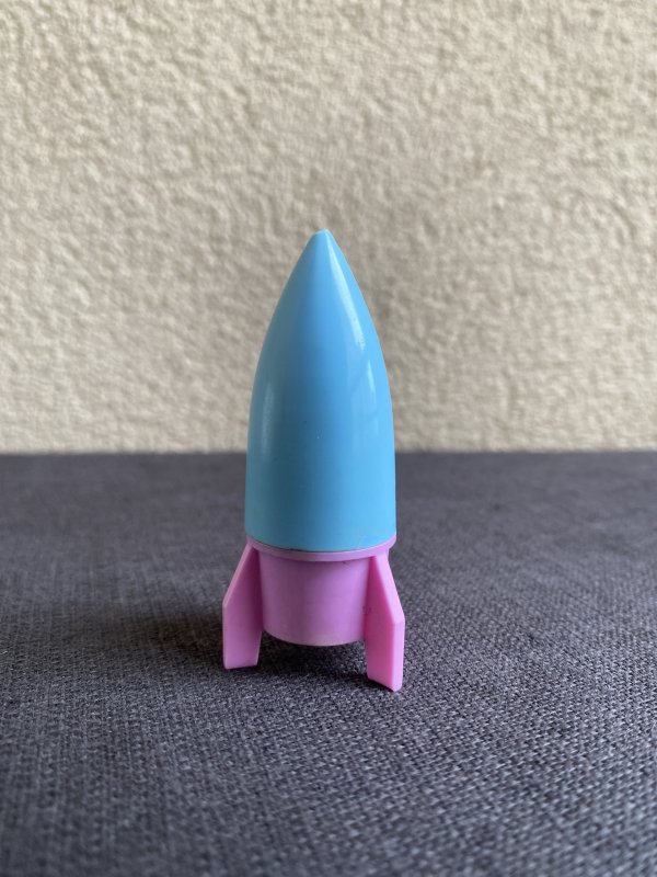 Taille Crayon Fusée - Conquête Spatiale - Bakélite Colorée