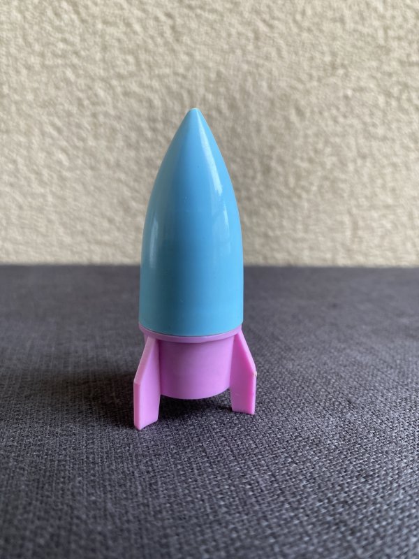 Taille Crayon Fusée - Conquête Spatiale - Bakélite Colorée – Image 2