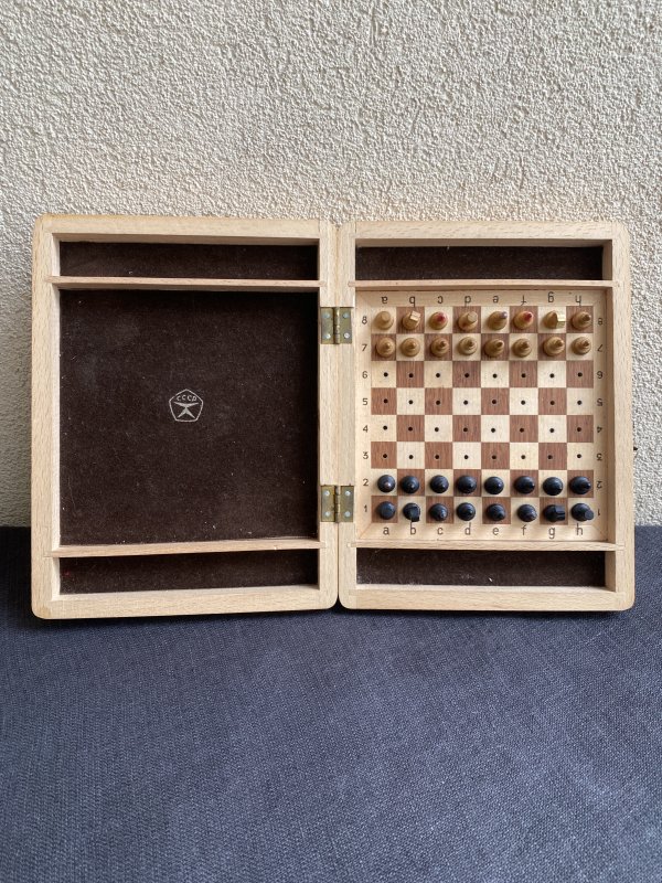 Jeu d’échecs Soviétique – Voyage