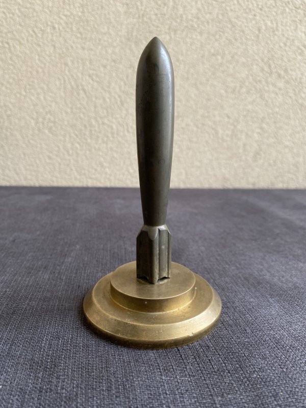 Souvenir Laiton Bronze - 1960 - Fusée