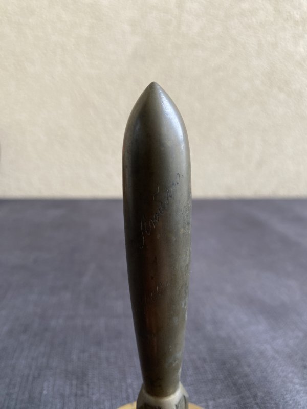 Souvenir Laiton Bronze - 1960 - Fusée – Image 2