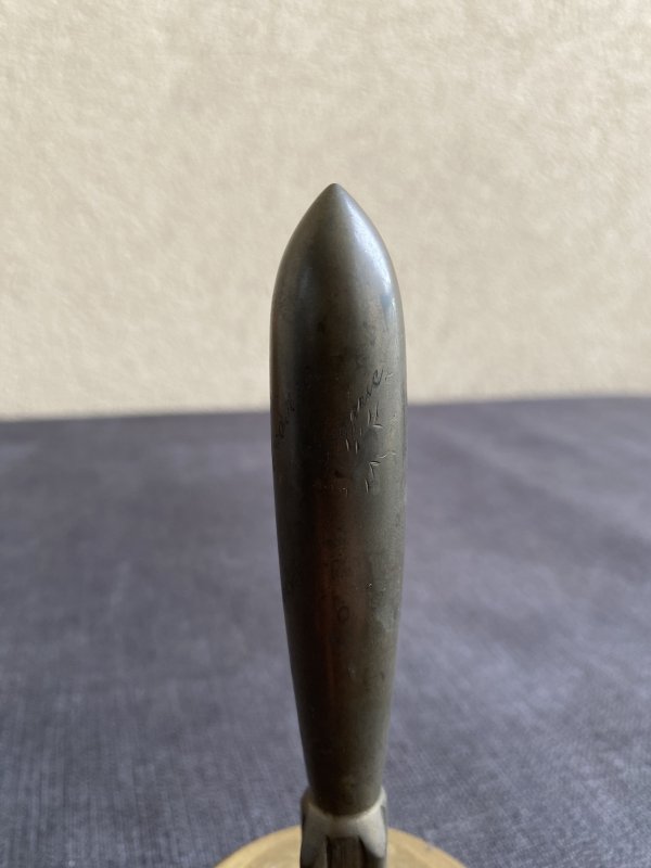 Souvenir Laiton Bronze - 1960 - Fusée – Image 3