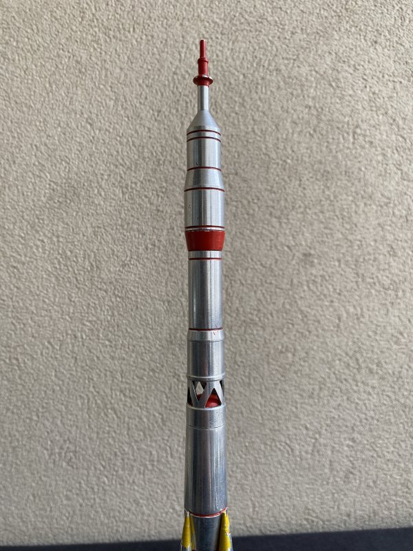 Modèle Fusée Soyuz URSS – Aluminium Bakélite – 45 cm – Image 3