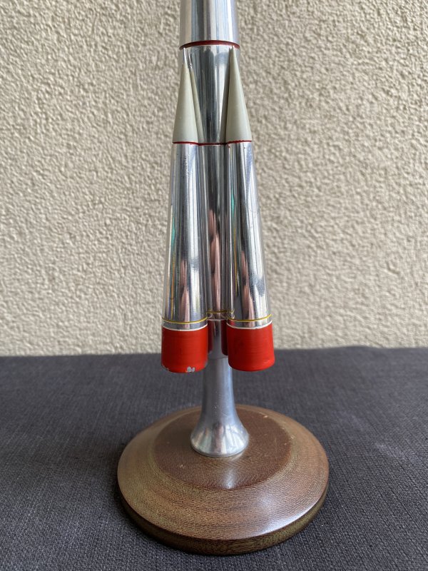 Modèle Fusée Soyuz URSS – Aluminium Bakélite – 38 cm – Image 5