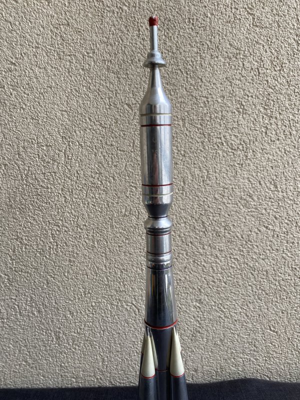 Modèle Fusée Soyuz URSS – Aluminium Bakélite – 38 cm – Image 6