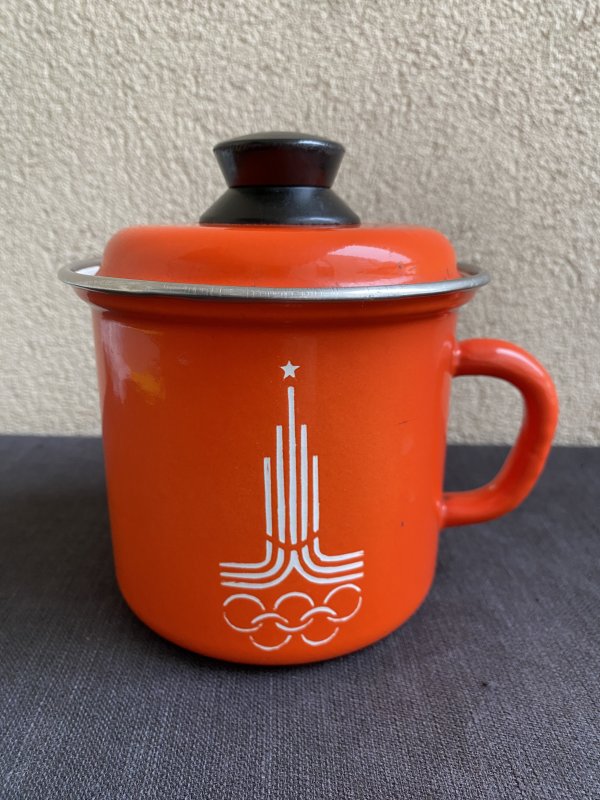 Mug - Tasse Emaillée - JO Moscou