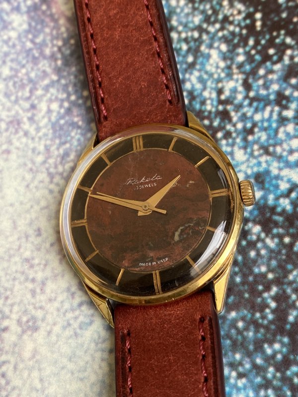 Montre Raketa Cadran Jaspe - Rare – Image 3