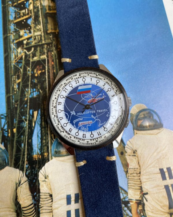 Montre Raketa 24 Heures - Dikson - Arctique