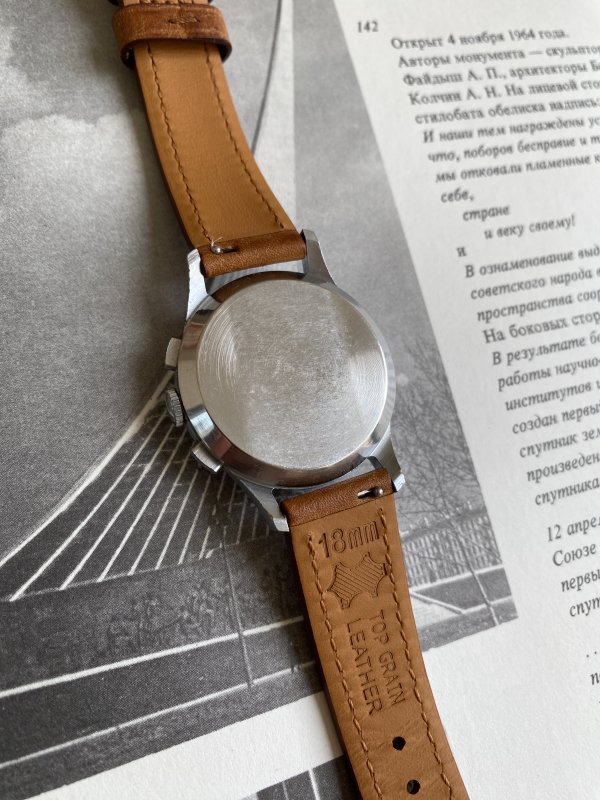 Montre Cosmonaute Strela 3017 – Poljot – Chronographe – Image 4