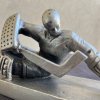 Sculpture Gardien Hockey - Aluminium – Image 4