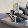 Sculpture Gardien Hockey - Aluminium – Image 5