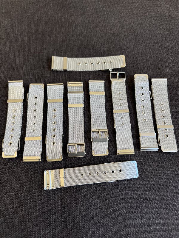 Lots de 10 bracelet en Acier
