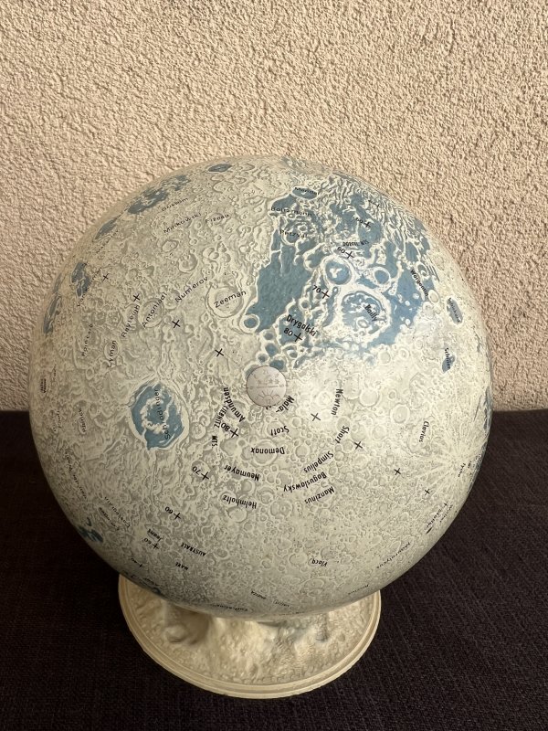 Globe Lunaire - Replogue Globes - Métal - 1969 – Image 4