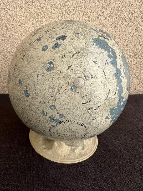Globe Lunaire - Replogue Globes - Métal - 1969 – Image 6