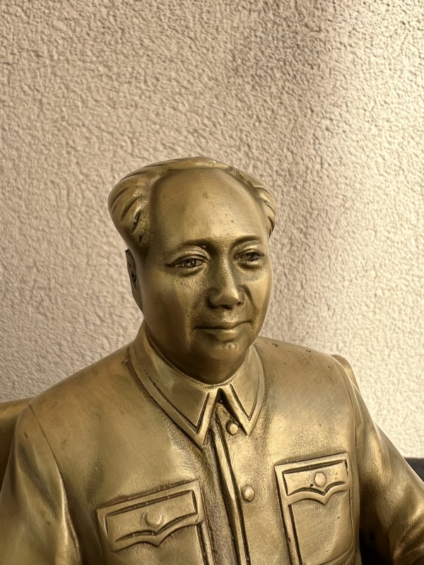 Sculpture Mao Zedong - Laiton – Image 3