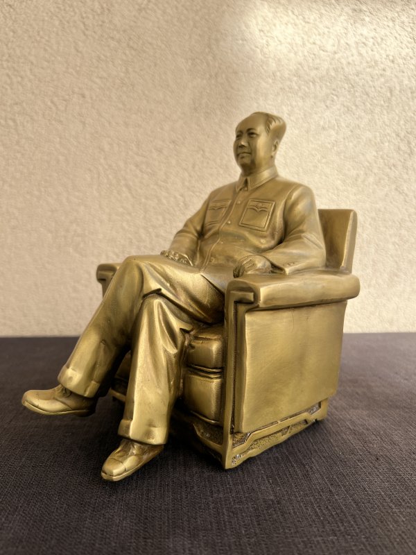 Sculpture Mao Zedong - Laiton – Image 4