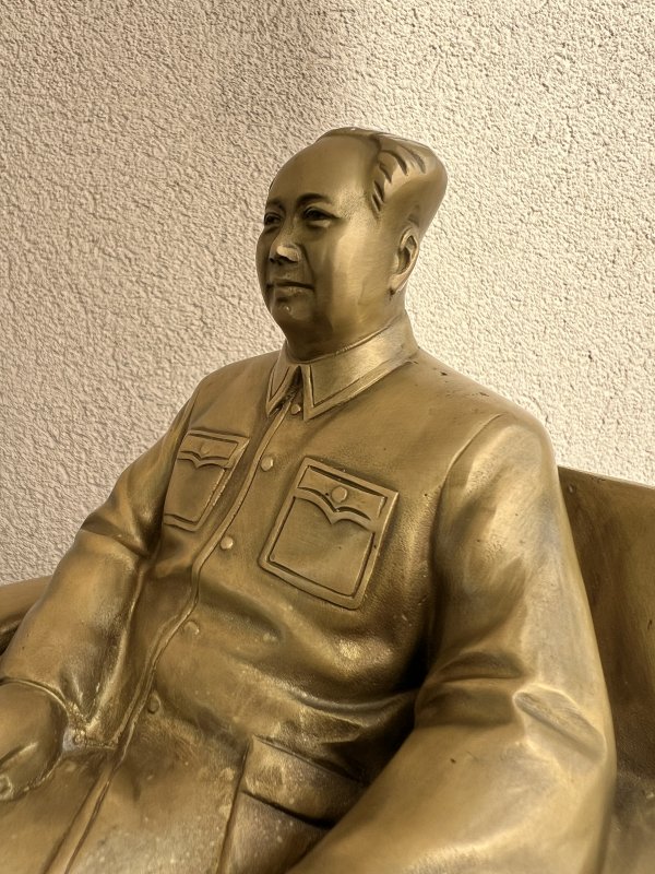 Sculpture Mao Zedong - Laiton – Image 5
