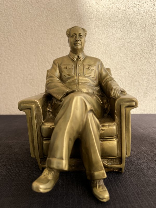 Sculpture Mao Zedong - Laiton – Image 8