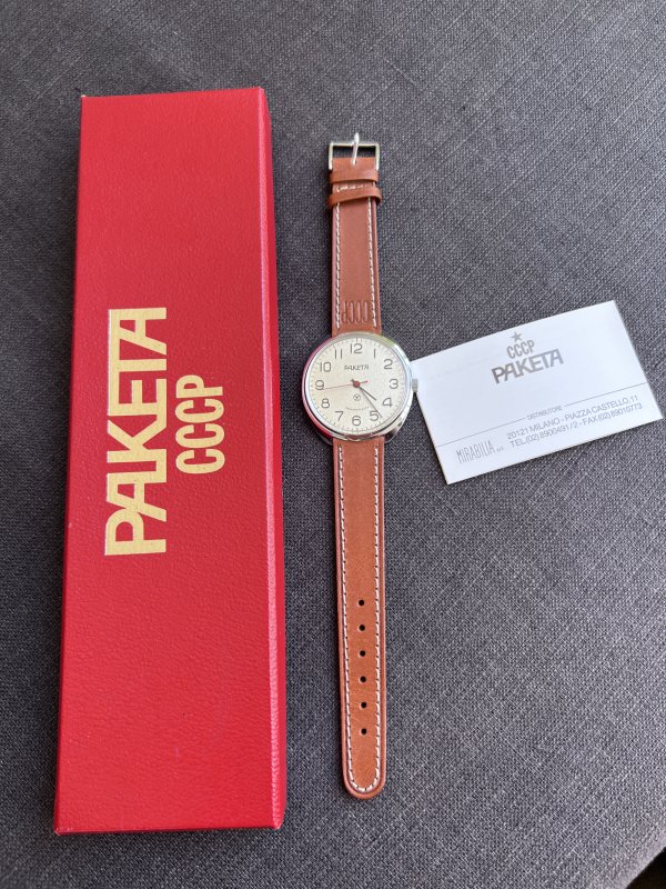 Montre Mécanique Raketa – Avril 1989  – Civil