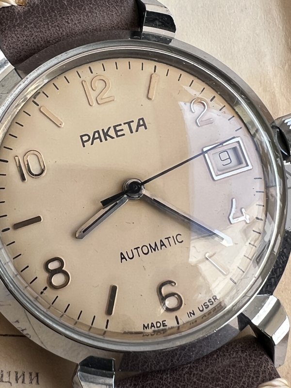 Rare Raketa Vostok - Automatique - Boite Document – Image 4