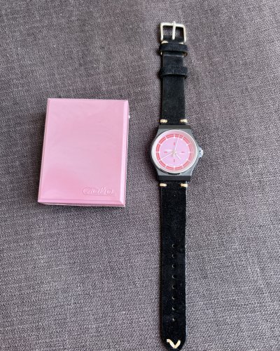 Montre Slava Quartz - Rose Rouge